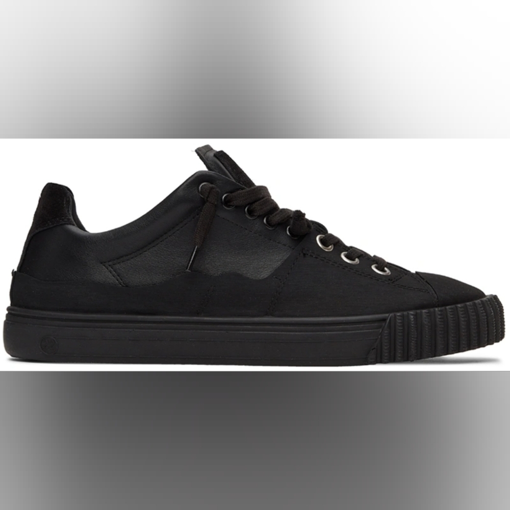 Maison Margiela Black Low-Top Sneakers size 43 BNWOB - Picture 2 of 16